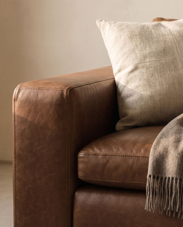 Tobacco leather